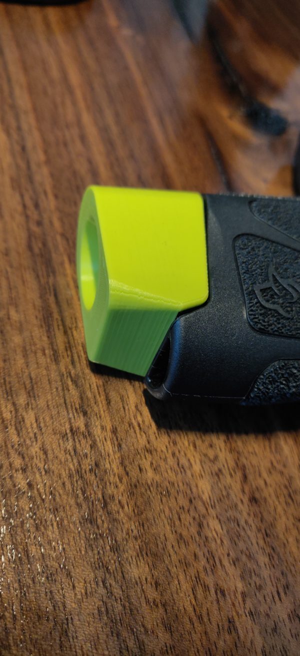 Taurus G3C, G2C, PT111 9mm magazine 1" extension cap with finger groove.